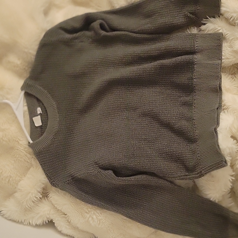 Gap Green Gray Sweater